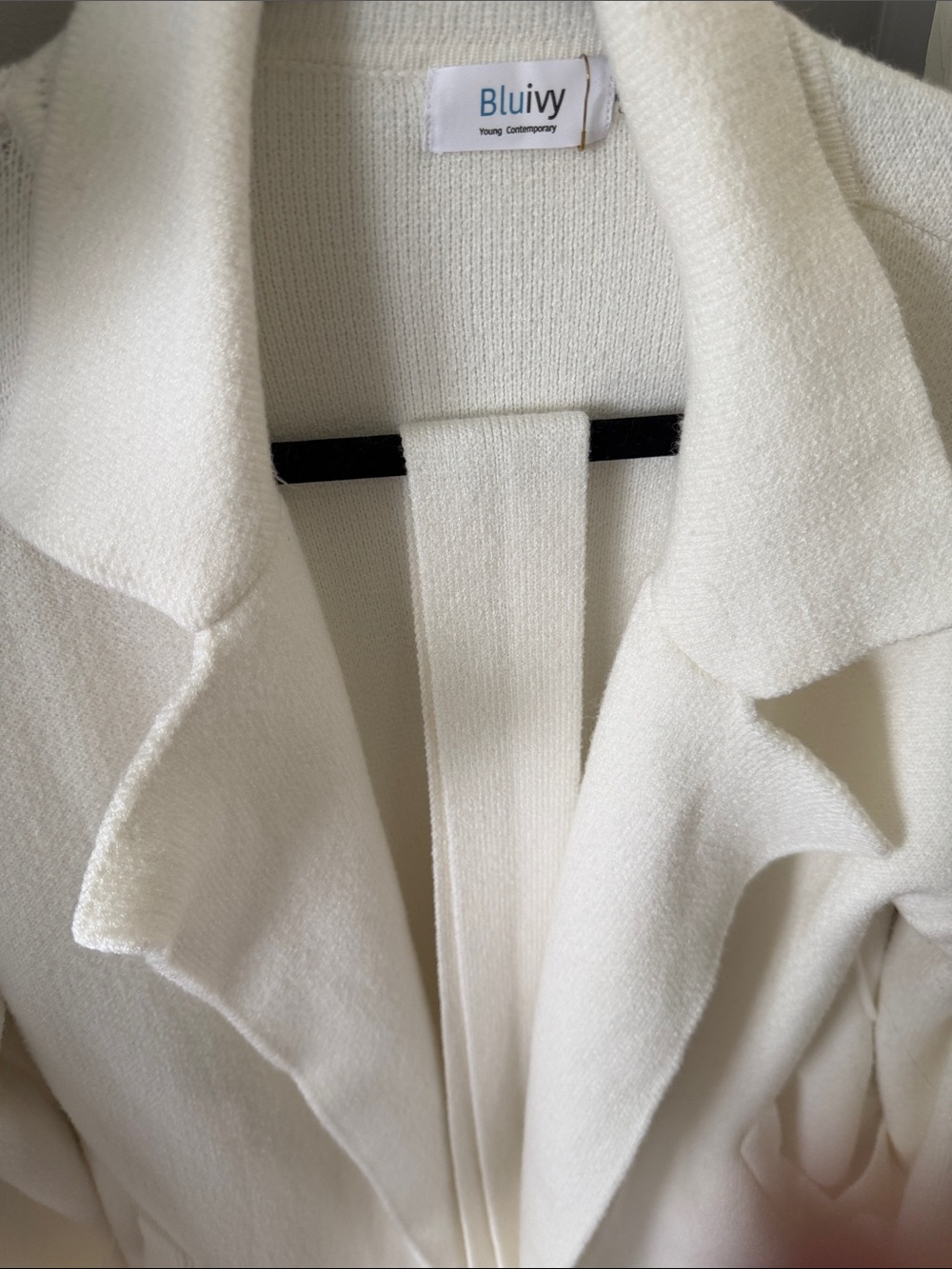 Bluivy Women's Cream robe